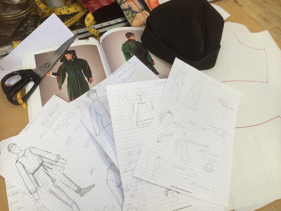 Artist designs costumes for new Agincourt play